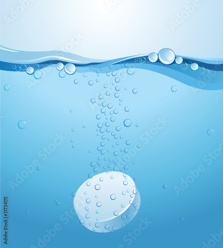 effervescent tablet