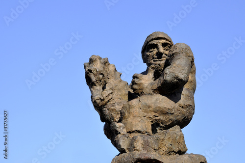 Wurzen Ringelnatz Brunnen Markt