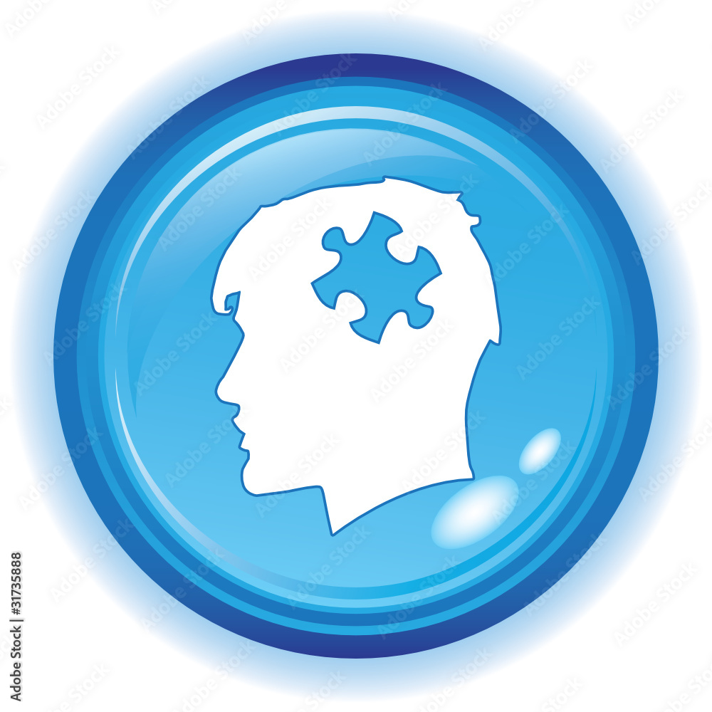 PUZZLE HEAD ICON PUZZLE HEAD ICON