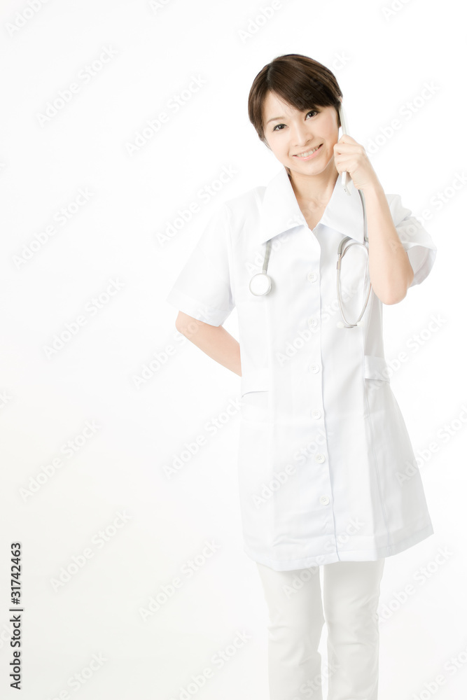 医療従事者とPHS