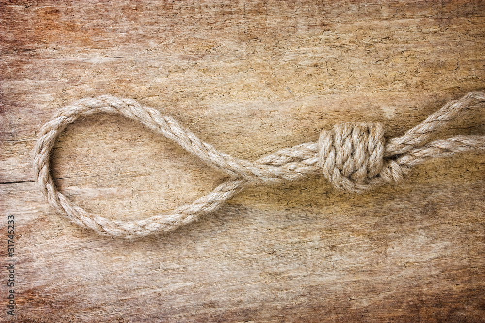 Obraz premium Rope with knots