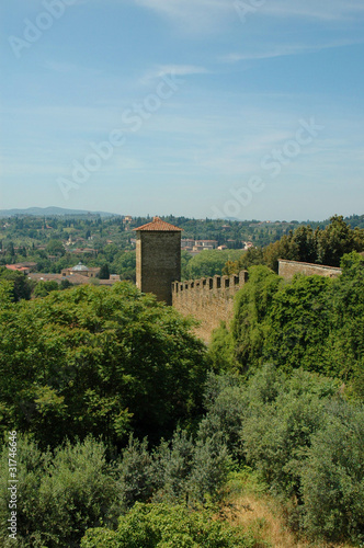 Wallpaper Mural City Walls of Florence in Tuscany Italy Torontodigital.ca