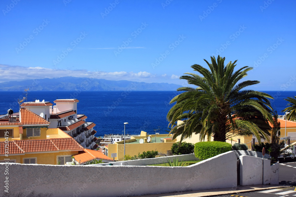 Puerto Santiago, Tenerife - obrazy, fototapety, plakaty 