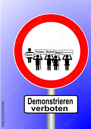 Demonstrationsverbot