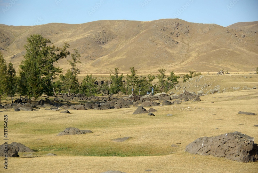 Obraz premium Paysage, Mongolie