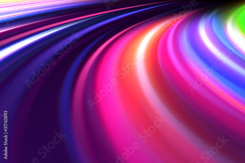 abstract colorful gradient waves