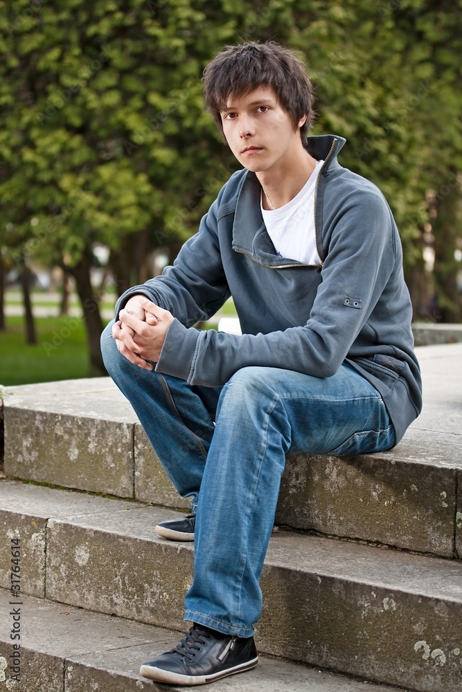 Obraz premium Young man