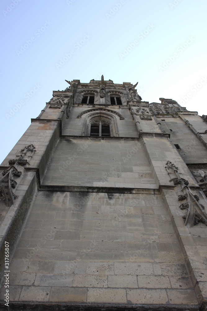 Old church of Gisors. France