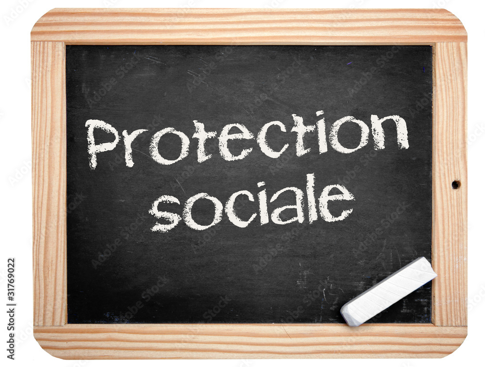Obraz premium protection sociale