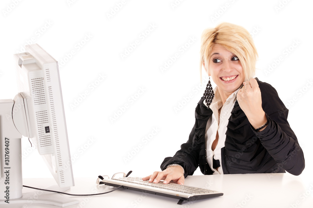successful blonde business woman successful blonde business woman