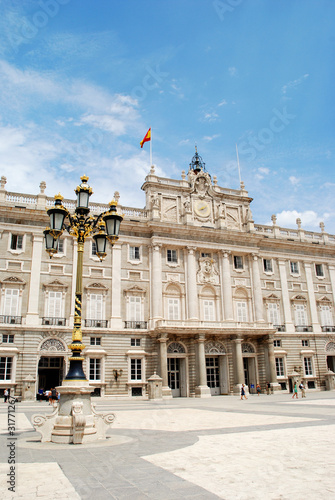 Palacio real Palazzo reale Madrid Spagna 2010