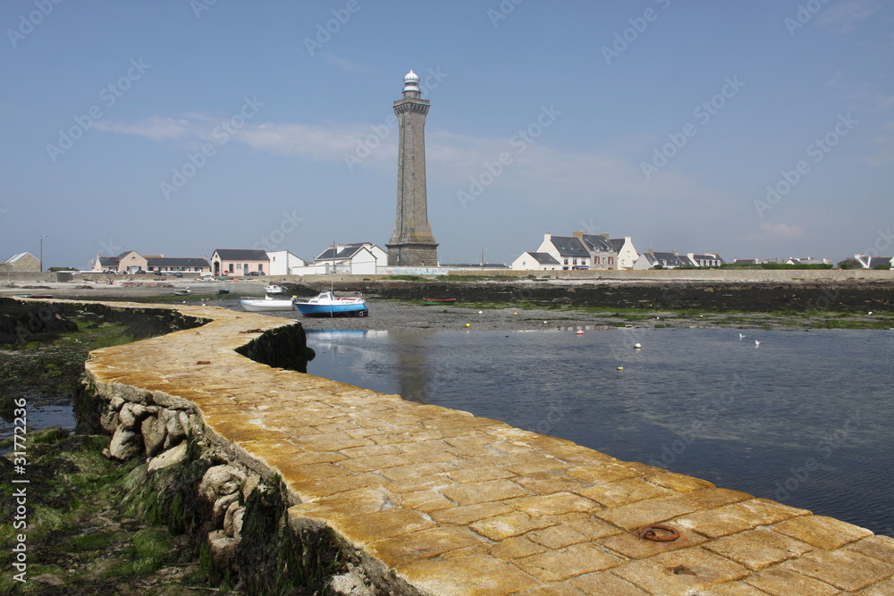 Fototapeta premium phare d'eckmühl,penmarch,penmarc h,penmarc'h,finistère,bretagne