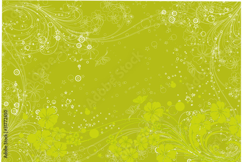 fond vert