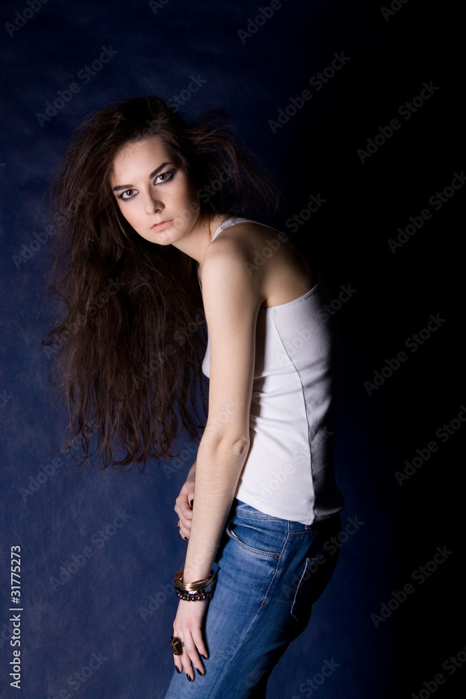 Naklejka premium The beautiful mystical women