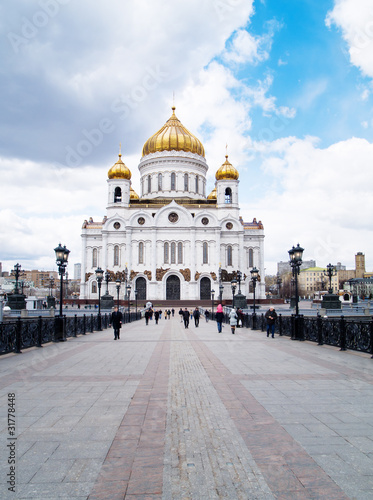 Cathedral of Christ the Savior, Moscow, Russia © neirfy