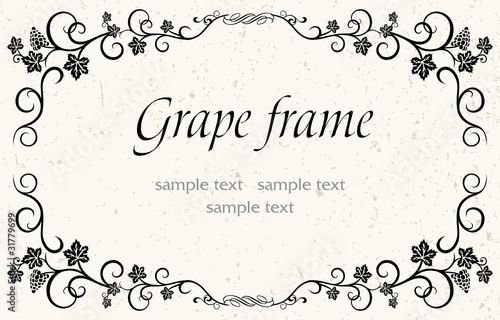 Grape  frame