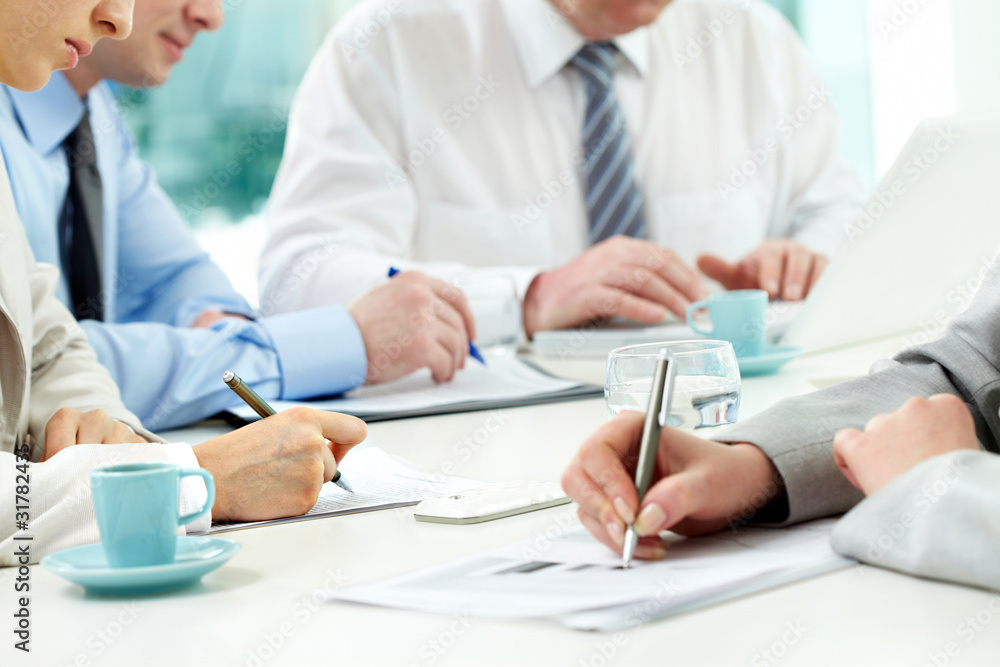 Fototapeta premium Papierkowa robota