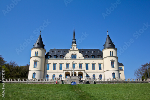 Schloss Schloß Ralswiek auf der Insel Rügen