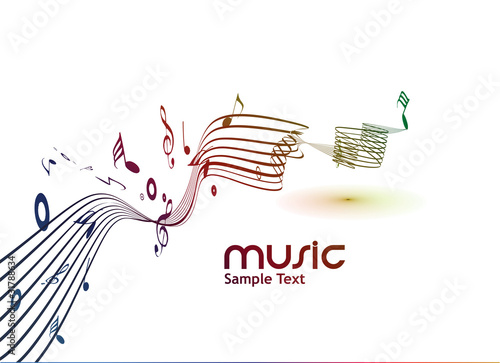 musical notes background