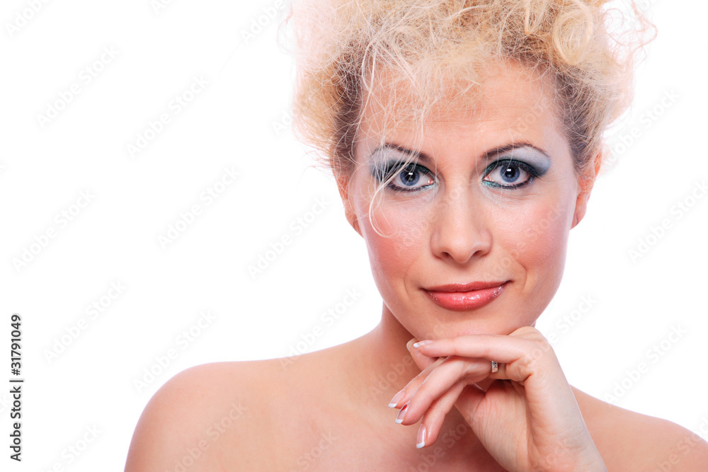 Fototapeta premium Portrait of a beautiful female model