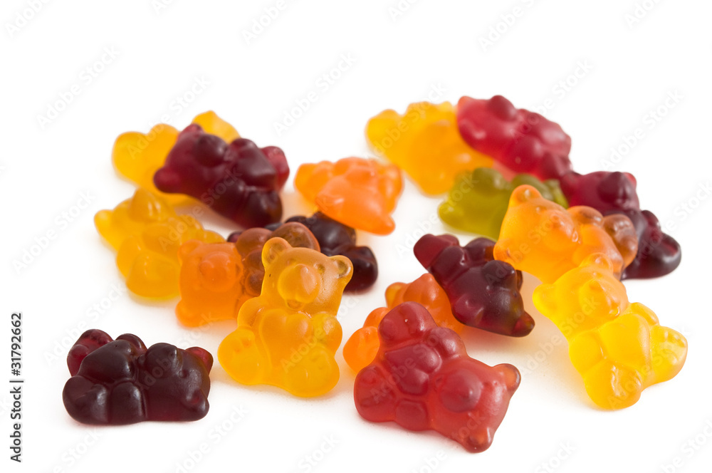 Gummibärchen mit Herzchen Gummibärchen mit Herzchen