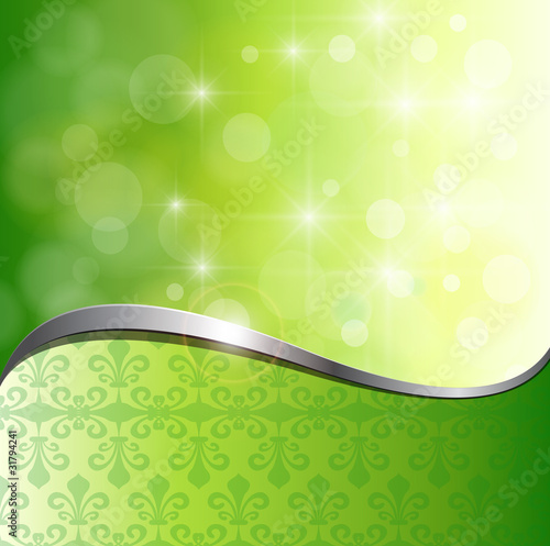 Abstract background green.