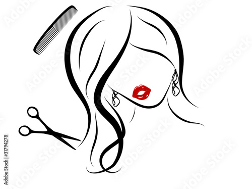 Woman head