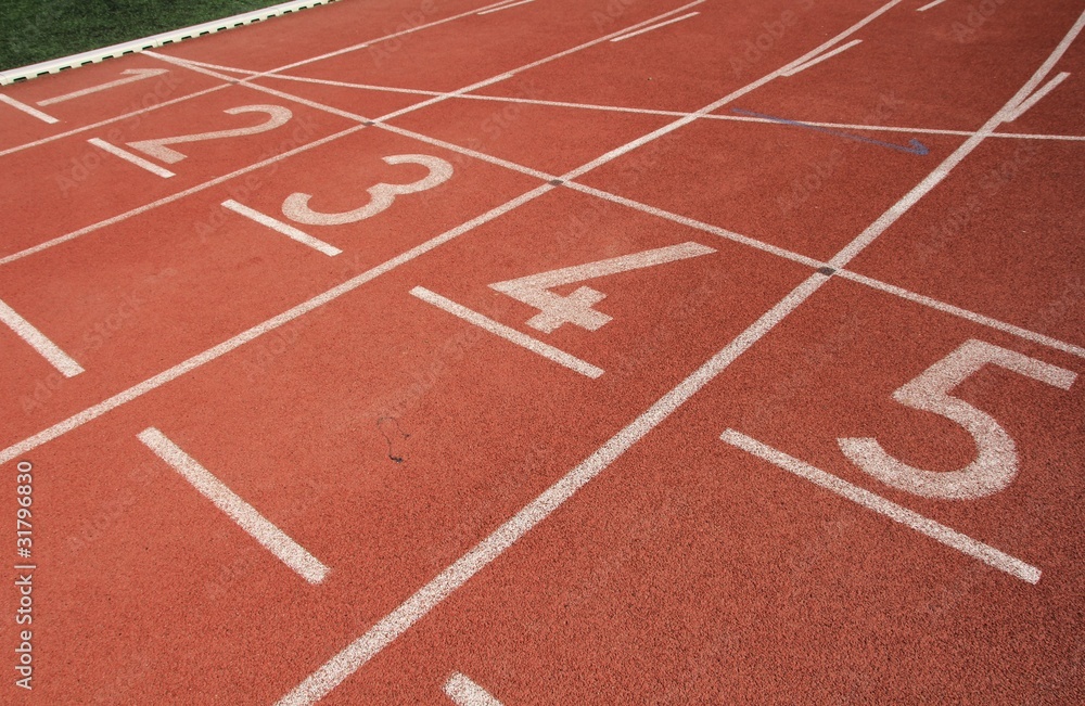 Ligne de départ - Athlétisme