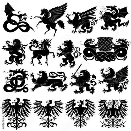 Heraldic set