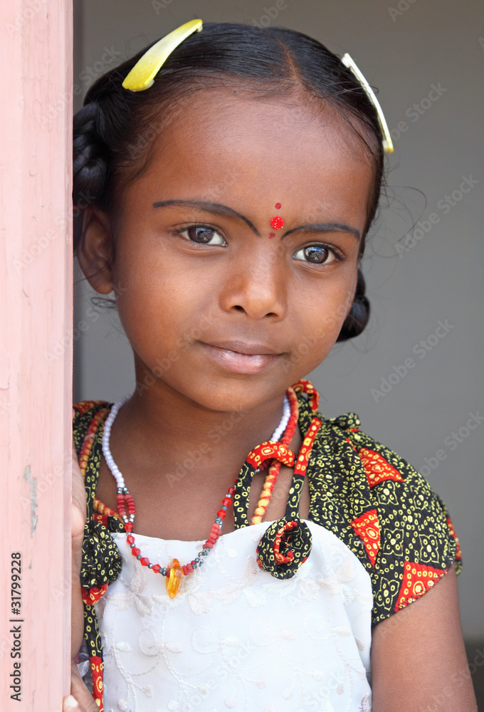 Indian Little Girl Expressions Indian Little Stock Photo 523420168 |  Shutterstock