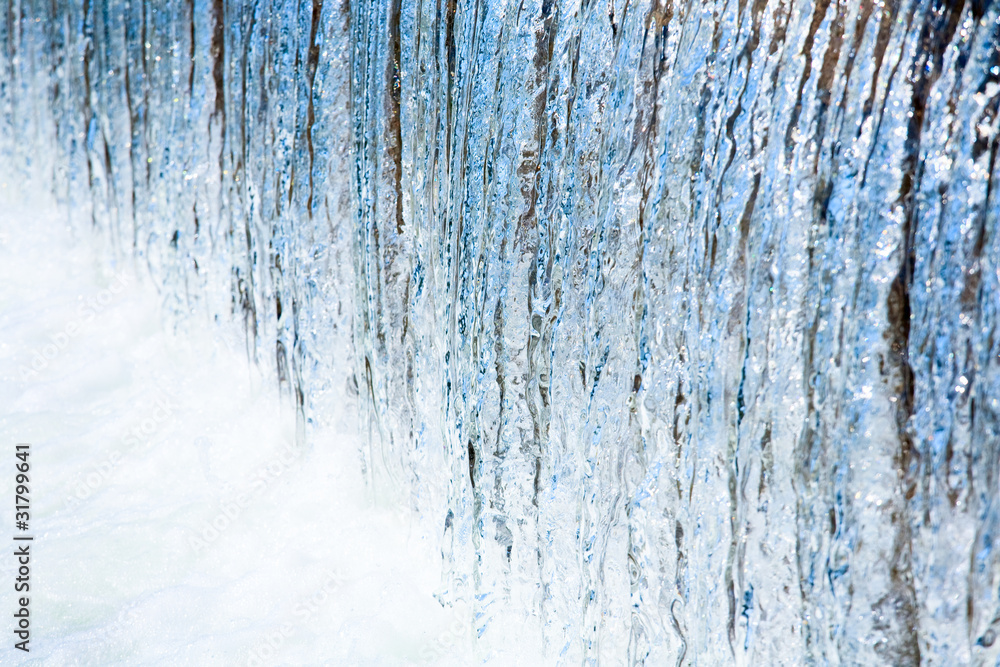 Fototapeta premium Waterfall macro (background)