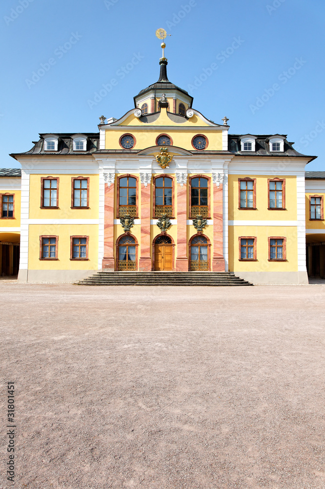 Schloss Belvedere bei Weimar, Deutschland