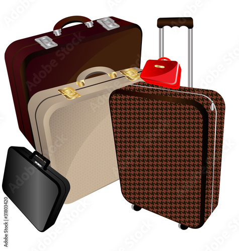 bugs and suitcase