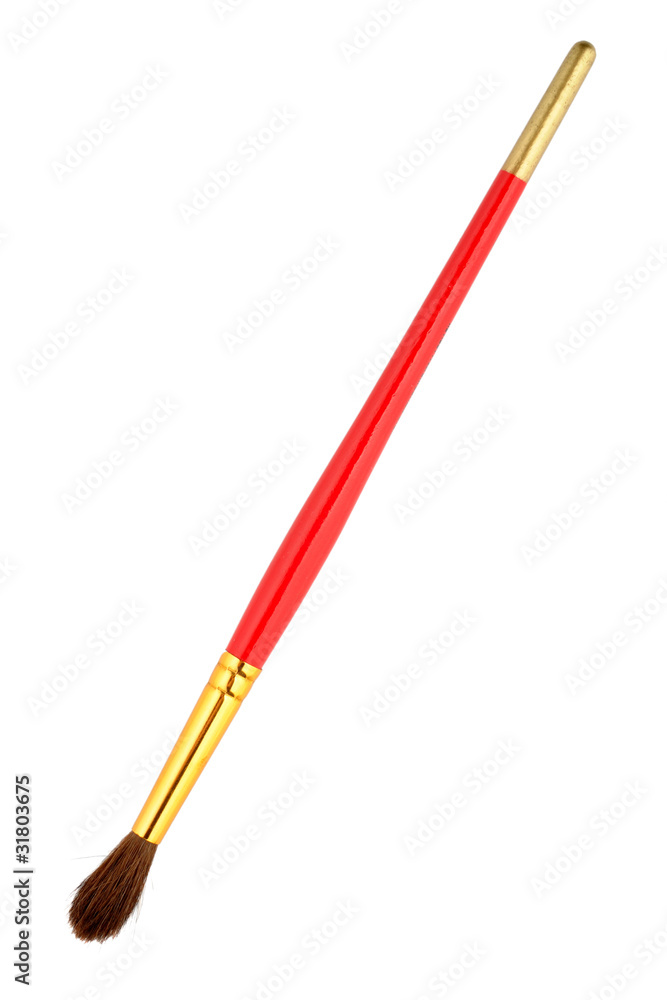 Paint brush isolated on white background Paint brush isolated on white background