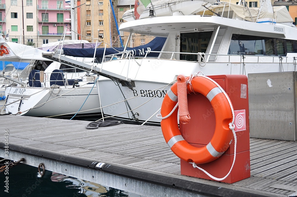 Obraz premium Barche ormeggiate