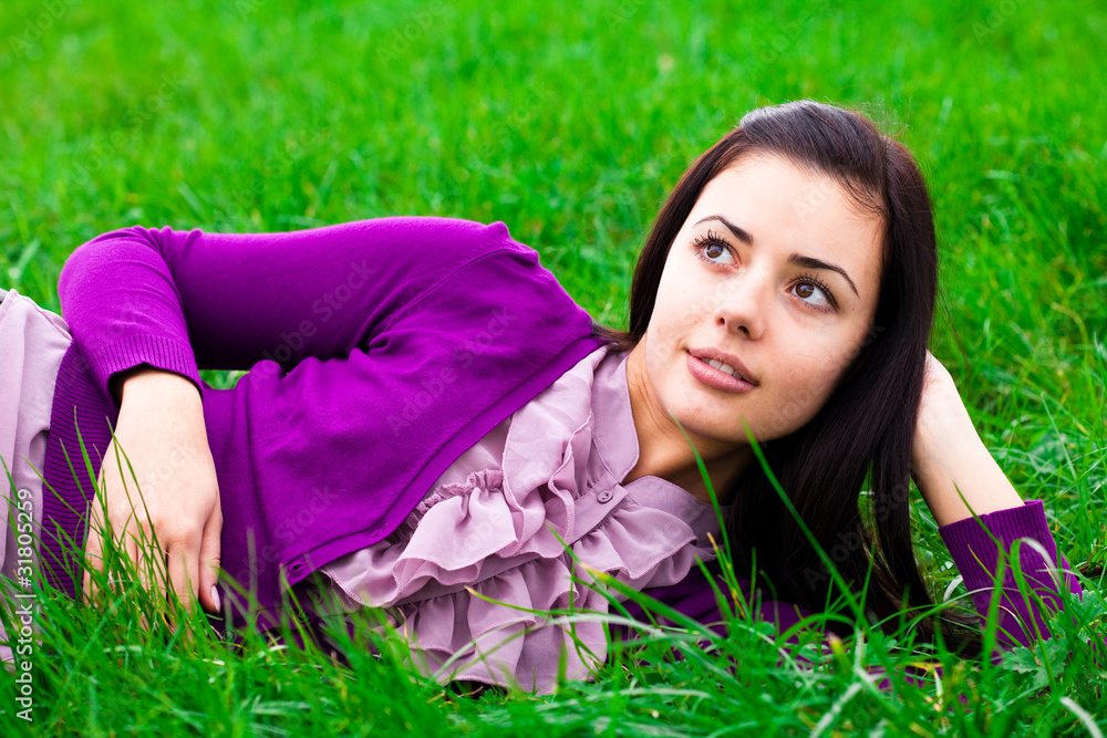 portrait of a beautiful young woman outdoor portrait of a beautiful young woman outdoor