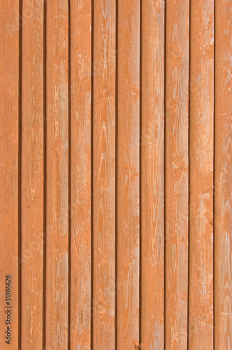 Old wood fence planks wooden texture light brown terracotta photo