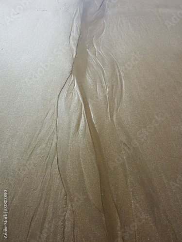 Close Up Sand Pattern