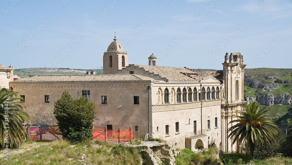 St. Agostino Church. Matera. Basilicata.