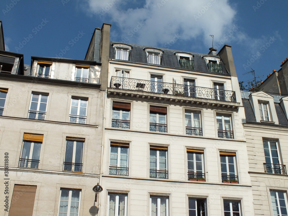 Immeubles anciens Paris