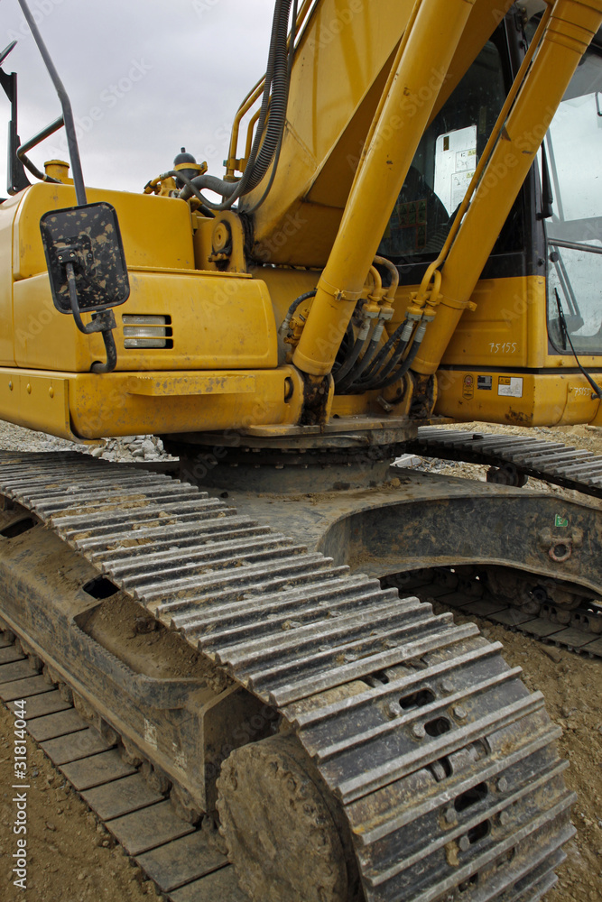 Obraz premium Bagger