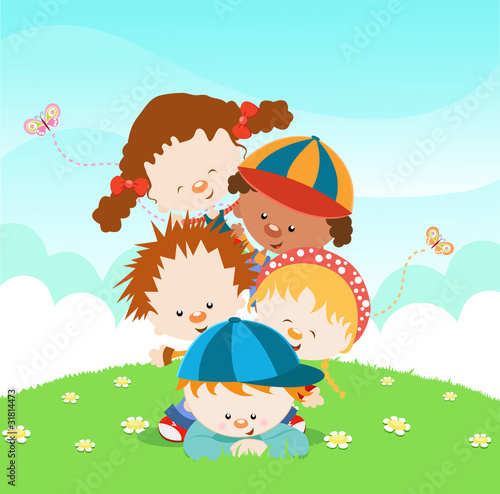 Kids Having Fun