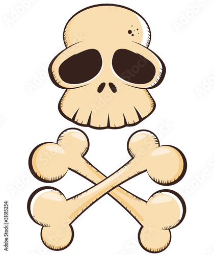 totenkopf knochen pirat schädel