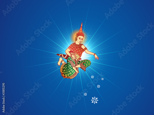 Khmer New Year Blessing Angel