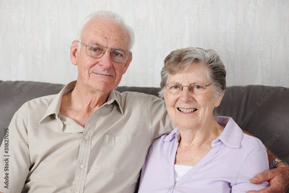 Portrait Of A Happy Senior Couple Portrait Of A Happy Senior Couple