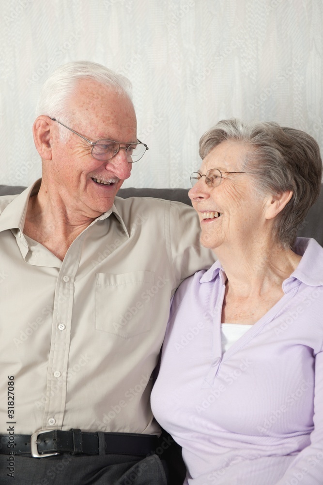 Portrait Of A Happy Senior Couple Portrait Of A Happy Senior Couple
