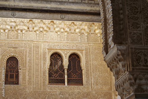 Granada, Nasrid architecture of Alhambra