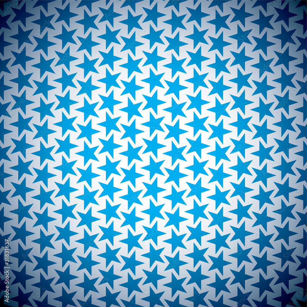 Blue star background Blue star background