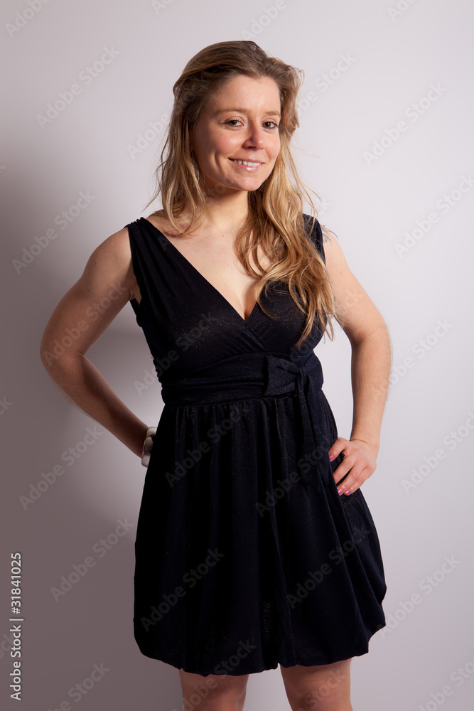 Young and beautiful woman posing Young and beautiful woman posing