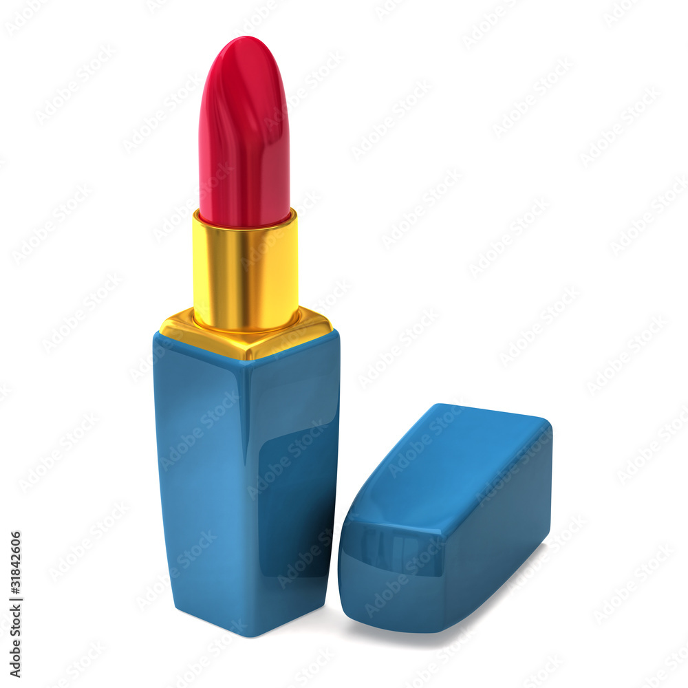 Lipstick isolated on white background Lipstick isolated on white background